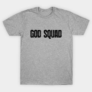 God Squad \ Black Vintage T-Shirt